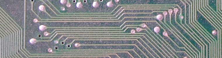 textura de circuitos